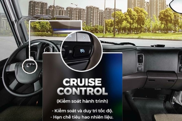 Hệ thống Cruise Control trên xe tải Daewoo 15 tấn