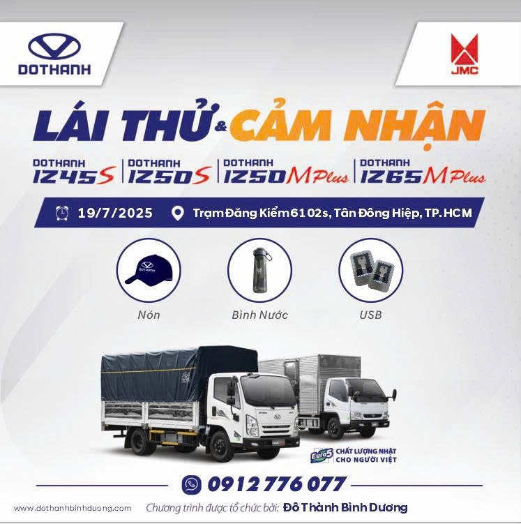 SỰ KIỆN TRƯNG BÀY VÀ LÁI THỬ