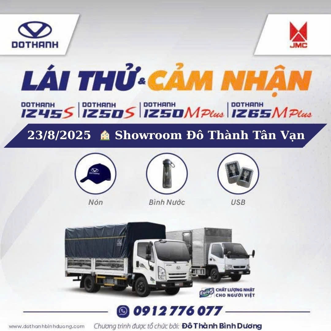 SỰ KIỆN TRƯNG BÀY VÀ LÁI THỬ TẠI SHOWROOM ĐÔ THÀNH TÂN VẠN