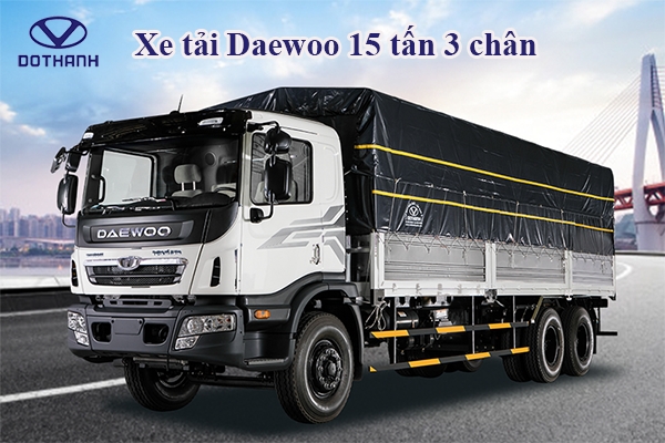 Thông tin xe tải Daewoo 15 tấn 3 chân 