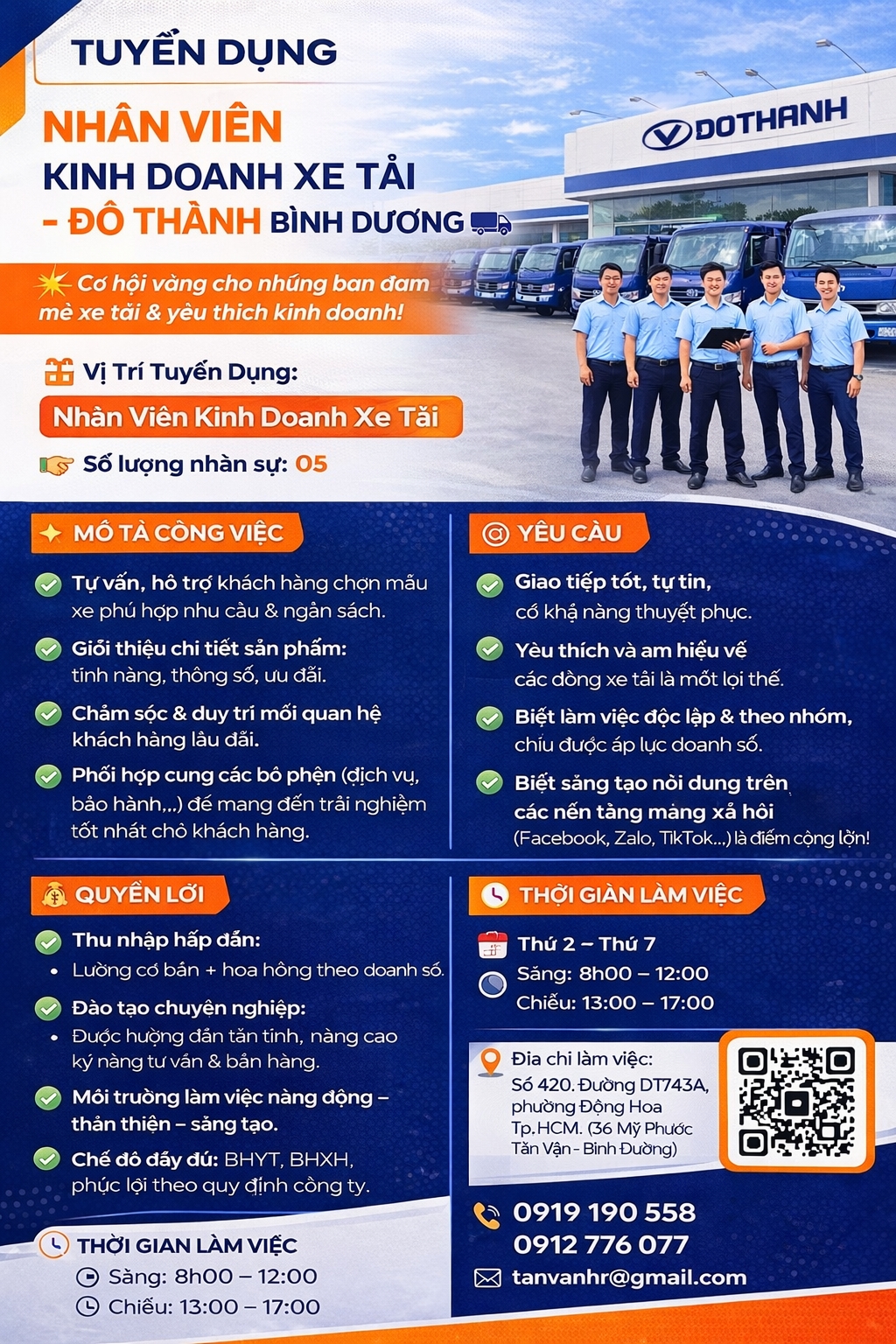 TUYỂN DỤNG NHÂN VIÊN KINH DOANH THÁNG 10